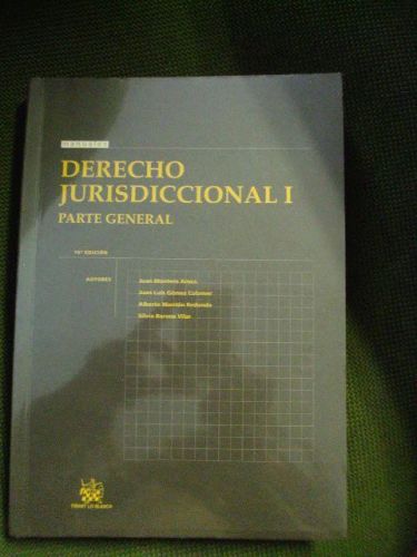 Portada del libro de DERECHO JURISDICCIONAL I