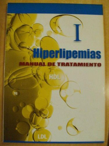 Portada del libro de HIPERLIPEMIAS I. MANUAL DE TRATAMIENTO HDL