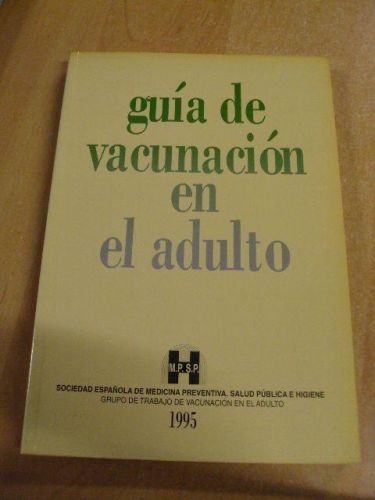 Portada del libro de GUÍA DE VACUNACIÓN EN EL ADULTO