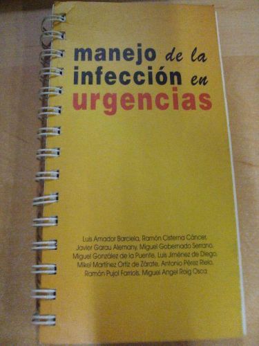 Portada del libro de MANEJO DE LA INFECCIÓN EN URGENCIAS