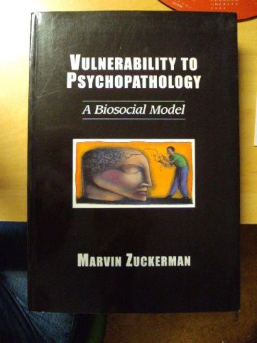 Portada del libro de VULNERABILITY TO PSYCHOPATHOLOGY