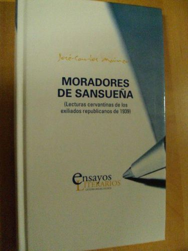 Portada del libro de MORADORES DE SANSUEÑA. ENSAYOS LITERARIOS