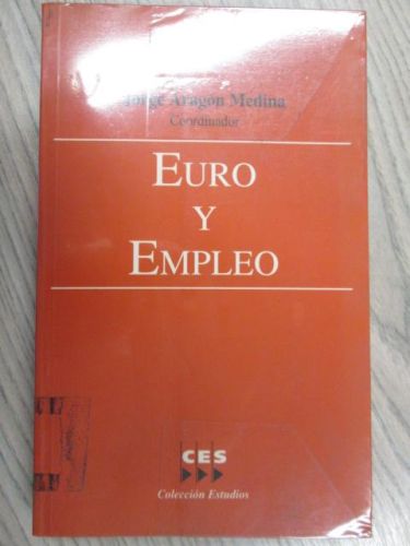 Portada del libro de EURO Y EMPLEO.