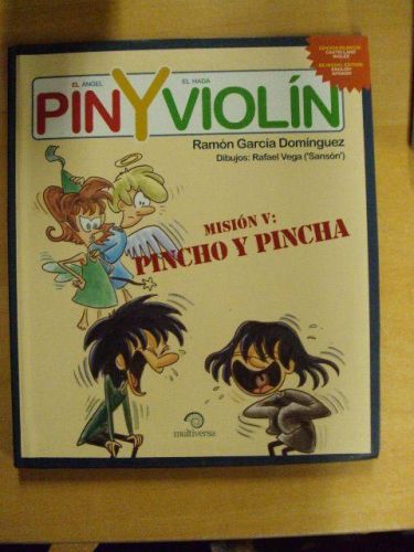 Portada del libro de MISIÓN V: PINCHO Y PINCHA