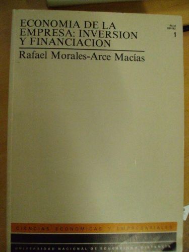 Portada del libro de ECONOMÍA DE LA EMPRESA: INVERCIÓN Y FINANCIACIÓN. 3 Tomos