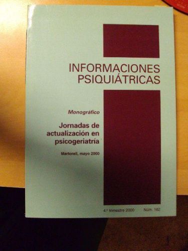 Portada del libro de INFORMACIONES PSIQUIÁTRICAS