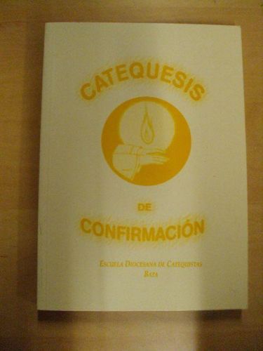 Portada del libro de CATEQUESISDE CONFIRMACIÓN