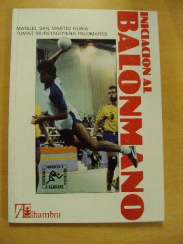 Portada del libro de INICIACIÓN AL BALONMANO. Núm 9