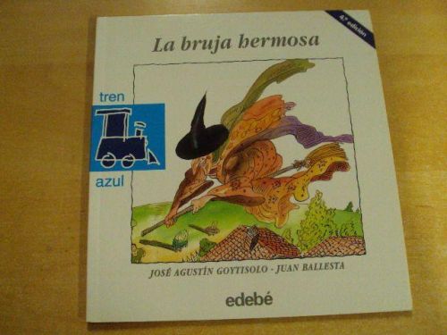 Portada del libro de LA BRUJA HERMOSA. TREN AZUL. Núm 7