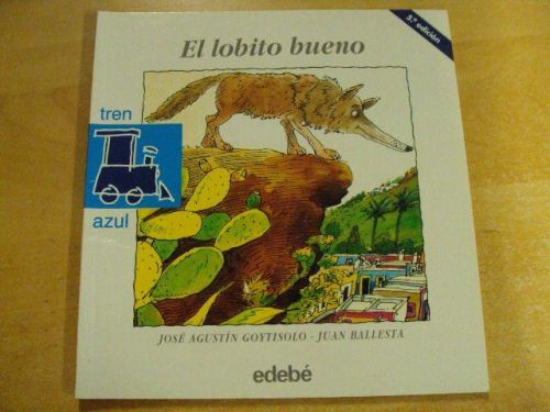 Portada del libro de EL LOBITO BUENO. TREN AZUL. Núm 5