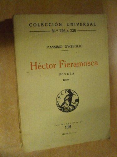 Portada del libro de HÉCTOR FIERAMOSCA. 2 Tomos