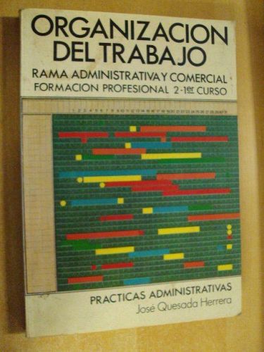 Portada del libro de ORGANIZACIÓ DEL DTRABAJO. FP – 2 – 1ª CUERSO