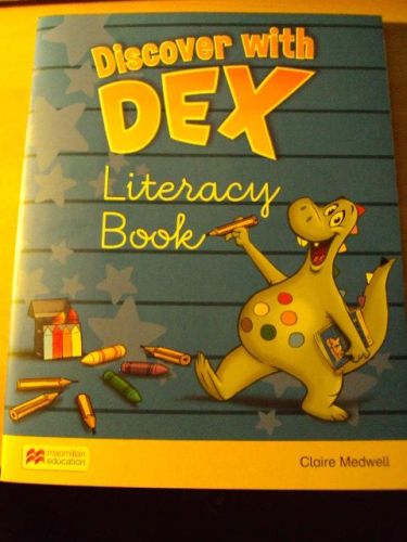 Portada del libro de DISCOVER WITH DEX, LITERACY BOOK