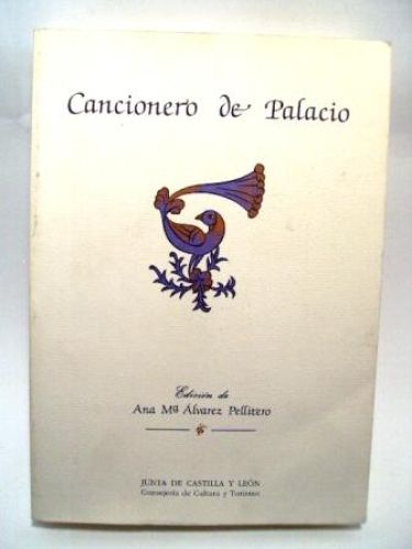 Portada del libro de CANCIONERO DE PALACIO