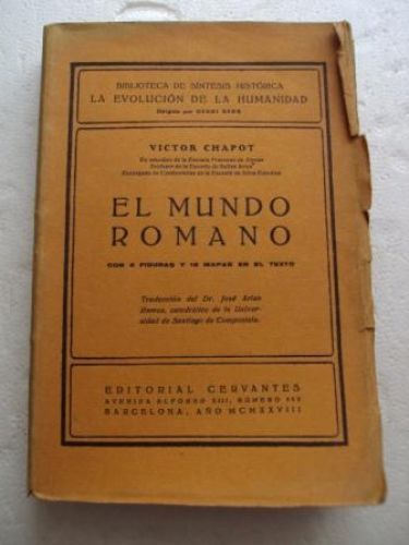 Portada del libro de EL MUNDO ROMANO