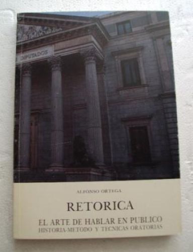 Portada del libro de RETÓRICA. El arte de hablar en público