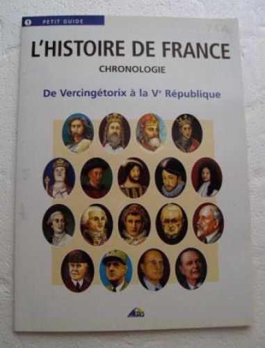 Portada del libro de L'HISTOIRE DE FRANCE. De Vercingétorix à la V République