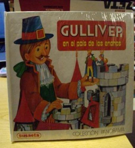 Portada del libro de GULLIVER EN EL PAÍS DE LOS ENANOS