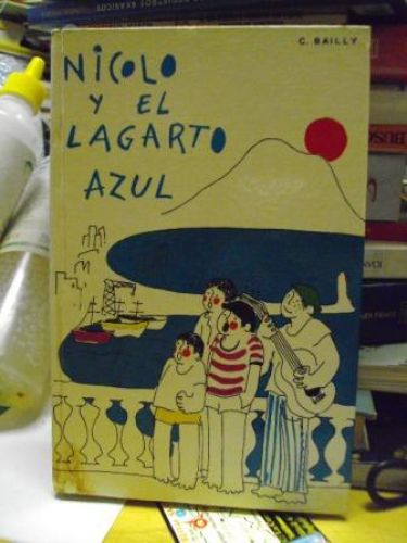 Portada del libro de NICOLO Y EL LAGARTO AZUL