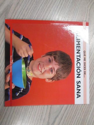 Portada del libro de ALIMENTACIÓN SANA.