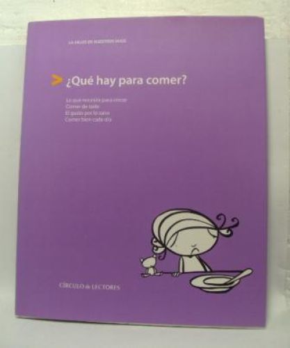 Portada del libro de ¿QUÉ HAY PARA COMER?