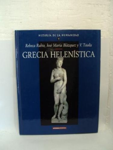 Portada del libro de GRECIA HELENÍSTICA