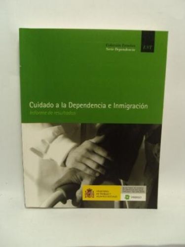 Portada del libro de CUIDADO A LA DEPENDENCIA E INMIGRACIÓN