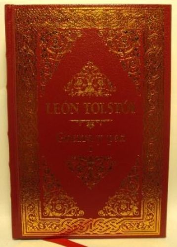 Portada del libro de GUERRA Y PAZ, tomo I