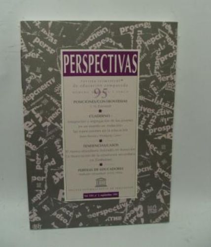 Portada del libro de PERSPECTIVAS, NÚMERO 95, VOLUMEN 25