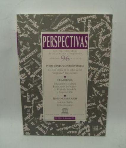 Portada del libro de PERSPECTIVAS, NÚMERO 96, VOLUMEN 25