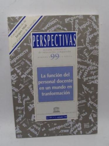 Portada del libro de PERSPECTIVAS, NÚMERO 99, VOLUMEN 26