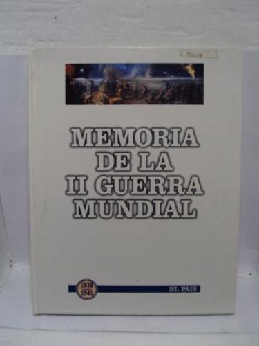 Portada del libro de MEMORIA DE LA II GUERRA MUNDIAL