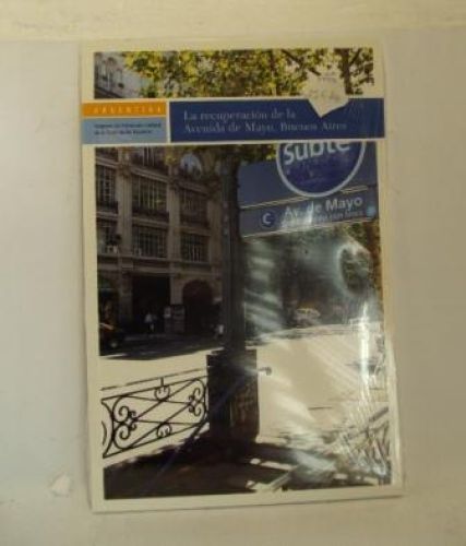 Portada del libro de ARGENTINA, LA RECUPERACIÓN DE LA AVENIDA MAYO, BUENOS AIRES