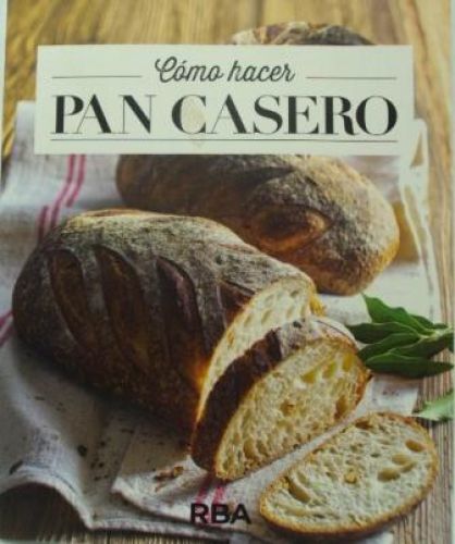 Portada del libro de CÓMO HACER PAN CASERO