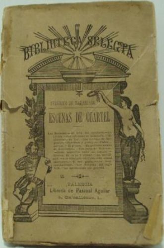 Portada del libro de ESCENAS DEL CUARTEL