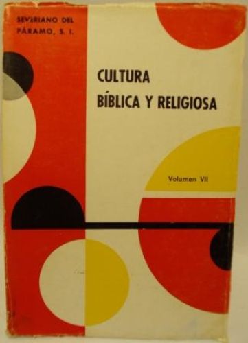 Portada del libro de CULTURA BÍBLICA Y RELIGIOSA. VOLUMEN IX