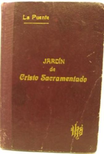 Portada del libro de JARDÍN DE CRISTO SACRAMENTADO