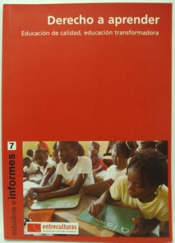 Portada del libro de DERECHO A APRENDER.