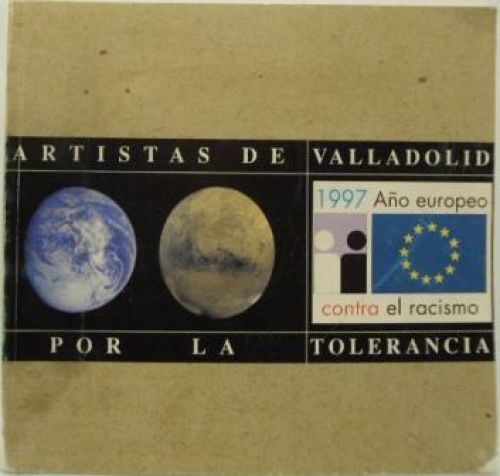 Portada del libro de ARTISTAS DE VALLADOLID POR LA TOLERANCIA