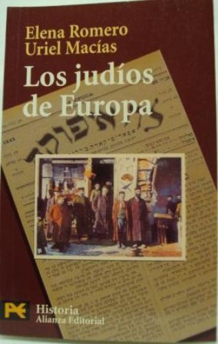 Portada del libro de LOS JUDÍOS DE EUROPA