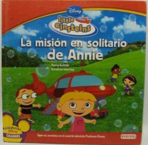 Portada del libro de LA MISIÓN EN SOLITARIO DE ANNIE