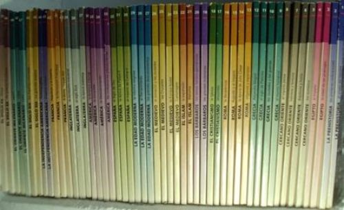 Portada del libro de LA HISTORIA DE LA HUMANIDAD, 52 VOLÚMENES