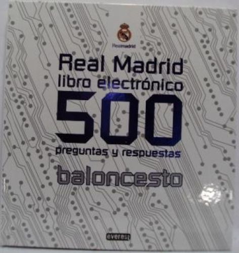 Portada del libro de REAL MADRID, libro electrónico 500 PREGUNTAS Y RESPUESTA. BALONCESTO