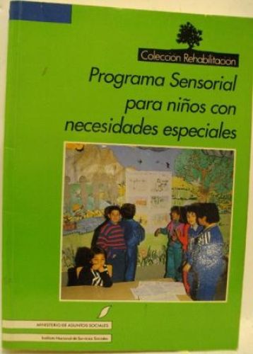 Portada del libro de PROGRAMA SENSORIAL PARA NIÑOS CON NECESIDADES ESPECIALES