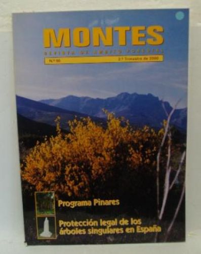 Portada del libro de MONTES, revista de ambiente forestal, nº 60 y 61