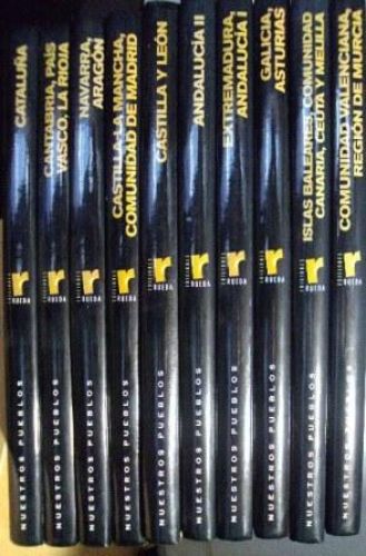 Portada del libro de NUESTROS PUEBLOS. 10 VOLÚMENES