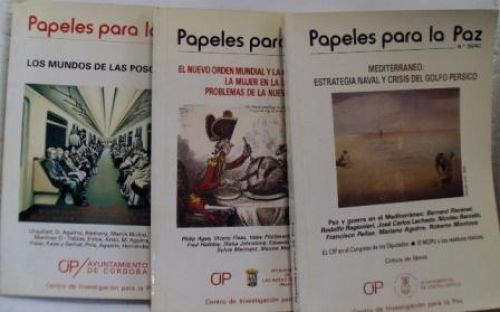 Portada del libro de PAPELES PARA LA PAZ. 2 VOLÚMENES: Nº 47/48 Y Nº 49. 1993