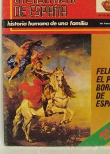 Portada del libro de LA CASA REAL DE ESPAÑA. Historia humana de una familia. Carlos II “El hechizado”: crónica de un infortunio.Revista...