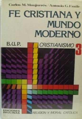 Portada del libro de FE CRISTIANA Y MUNDO MODERNO