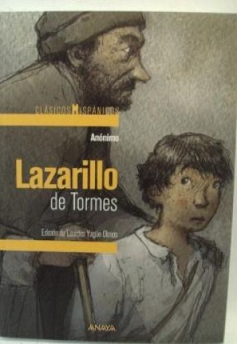 Portada del libro de LAZARILLO DE TORMES